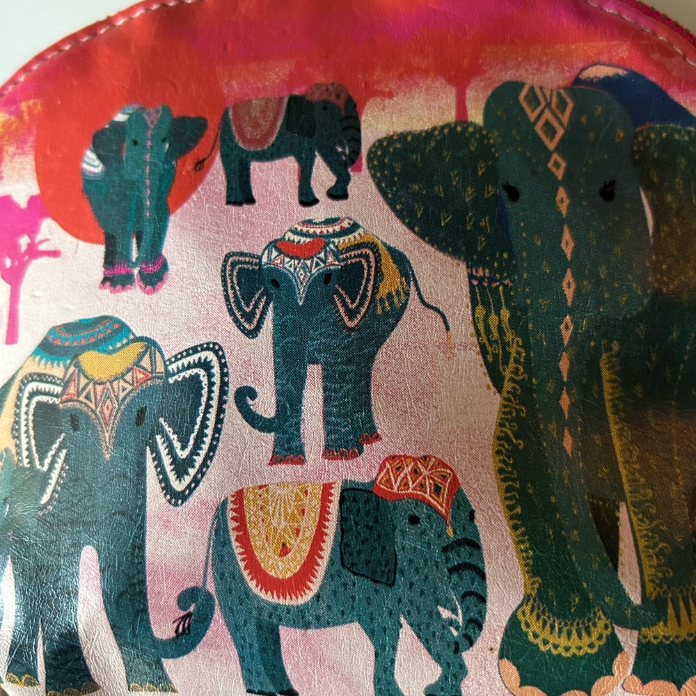 Disaster Designs Elephant Small Storage Pouch: Make-Up/Travel/Personal Item